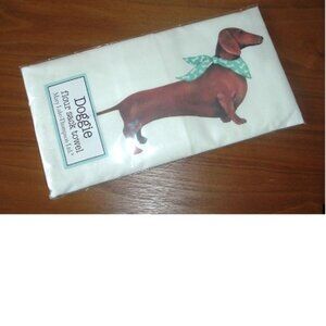 DACHSHUND Flour sack kitchen towel 30"x30" Mary- Lake Thompson Inc. NEW!